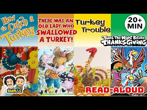 📚🦃  4 Kid's Thanksgiving Read-Alouds | TURKEY BOOKS