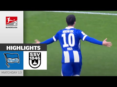 Maza-Rocket! | Hertha BSC – SSV Ulm 2-2 | Highlights | Matchday 13 – Bundesliga 2 2024/25