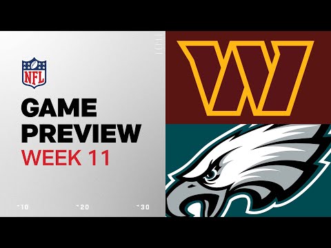 Washington Commanders vs. Philadelphia Eagles | 2024 Week 11 Game Preview