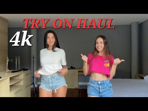 4K Try on Haul Transparent Clothing with holly GET READY WITH ME | TRANSPARENT SEE THROUGH  TRY ON