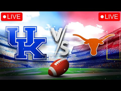 Texas vs. Kentucky LIVE HD | NCAAF 2024 | College Football Live Week 13