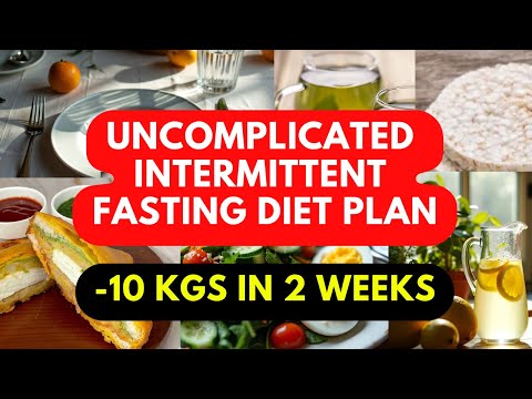 Easy Intermittent Fasting Diet Plan for Weight Loss | Weight Loss | Lose 10 kg in 2 weeks