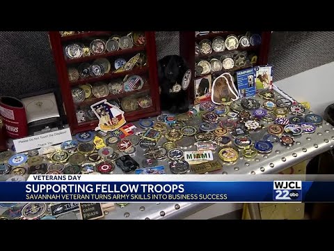 Service to support: Savannah veteran uses apparel brand to give back