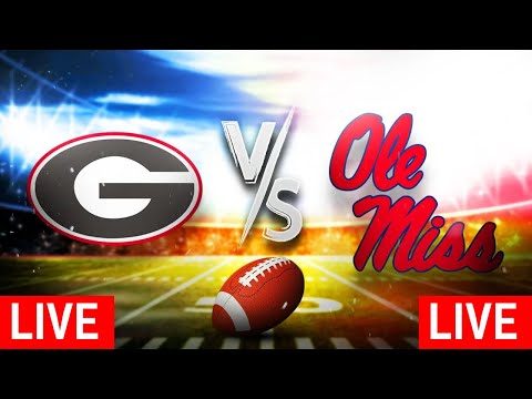 Georgia Bulldogs vs Ole Miss Rebels LIVE | College Football LIVE | NCAAF Week 11 LIVE 11/09/2024