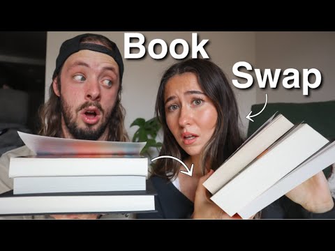 Swapping books with my husband…