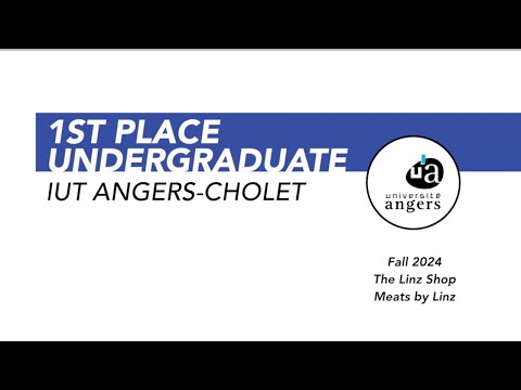 Digital Marketing Competition Fall 2024 Undergraduate Champions – IUT Angers-Cholet