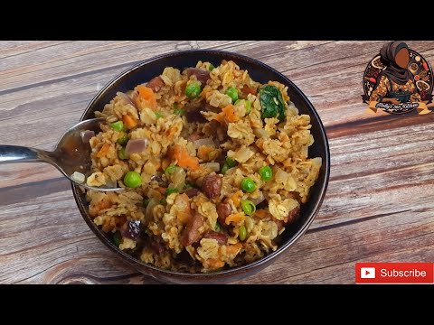 The Most DELICIOUS Weight Loss Oats Recipe | Oats Upma Recipe