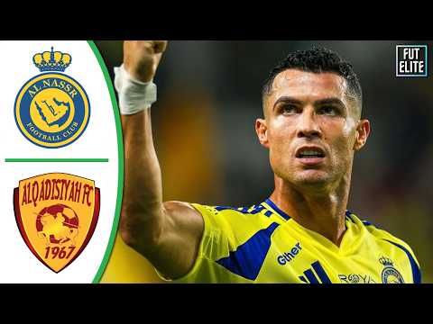 Cristiano Ronaldo Goal – Al-Nassr vs Al-Qadisiya 1-2 Extended Highlights & Goals 2024