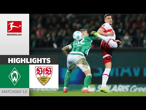 Stuttgart Saves A Point Late! | Werder Bremen – VfB Stuttgart 2-2 | Highlights | MD 12 – Bundesliga