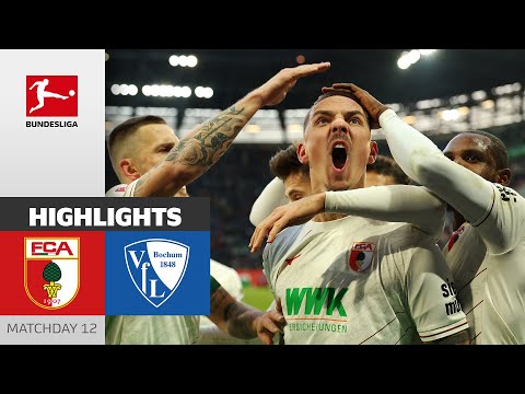 Tietz Decides The Game! | FC Augsburg – VfL Bochum 1848 1-0 | Highlights | Matchday 12 – Bundesliga