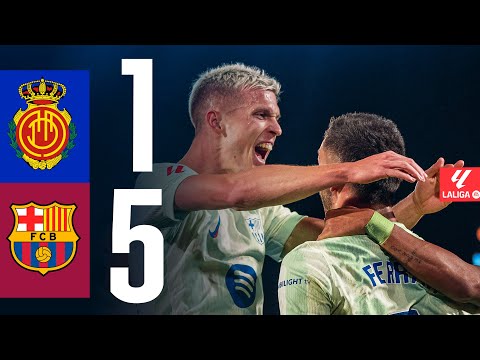 MALLORCA 1 vs 5 FC BARCELONA | LALIGA 2024/25 MD19