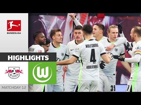 Wolfsburg OVERWHELM Leipzig! | RB Leipzig – VfL Wolfsburg 1-5 | Highlights | MD 12 – Bundesliga