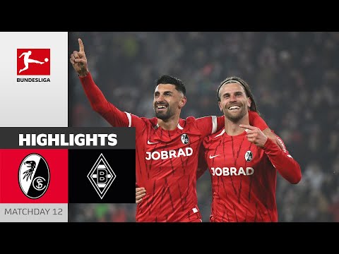 Höler Leads Freiburg To Win! | SC Freiburg – Borussia M'gladbach 3-1 | Highlights | Bundesliga