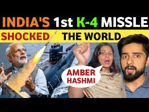 INDIA'S 1ST NUCLEAR CAPABLE K-4 MISSILE, PAKISTANI GIRLS SHOCKING REACTION ON INDIA, REAL TV LATEST